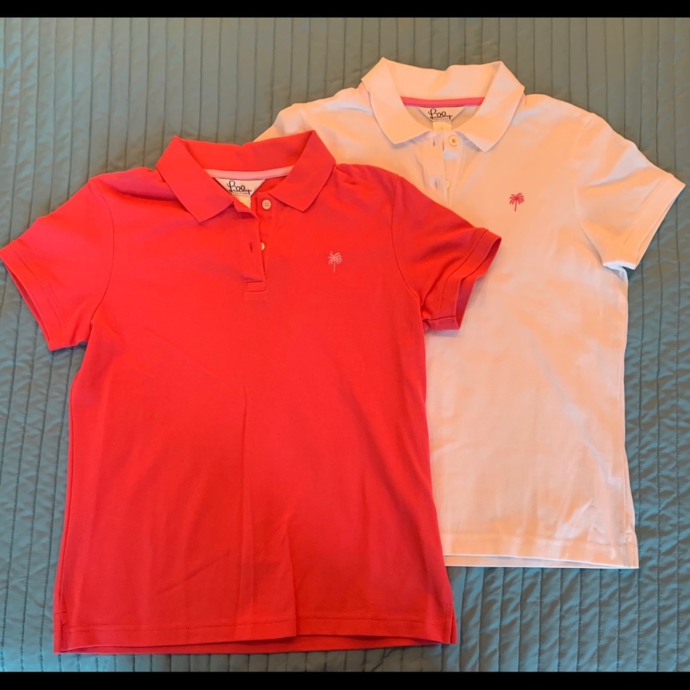 2 Lilly Pulitzer polo tops